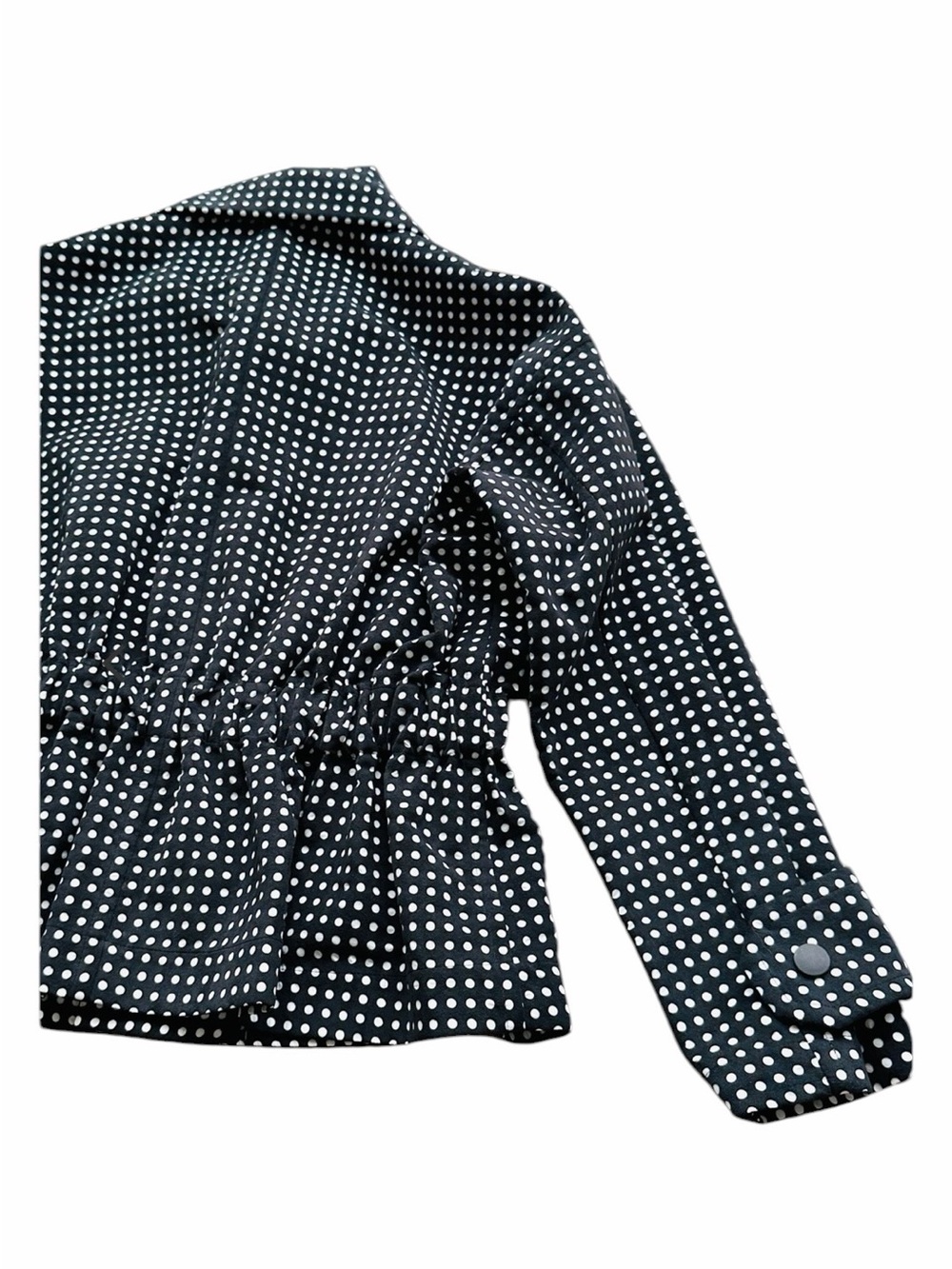 Issey Miyake Black Perforated Generic Polka Dots textured Designer - Picture 11 of 16